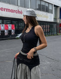 Mag Eyelet Halter Sleeveless