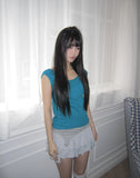 Leond Frill Mini Skirt