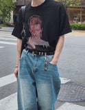 Lua Texture Bowie Short Sleeve T-shirt