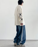 Devi Track Balloon Denim Pants