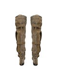Meville Buckle Strap Psy-High Boots
