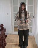 Anyin String Overfit Fleece Pants