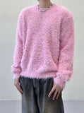 Pitenifer two-tone angora knit