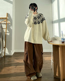 Nordic Full Balloon Knit