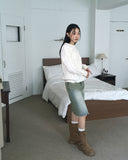 Hazel Vintage Surgical Denim Midi Skirt