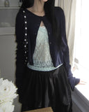 Juven See-through Lace Sleeveless