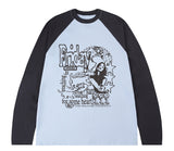 FRIDAY Vintage Raglan Long Sleeve T-Shirt