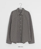 [unisex] Shirumi Check Long Sleeve Shirt