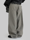Fishbone Ash Wide Denim