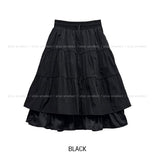 Mien Dot Layered Midi Skirt