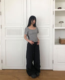 Moent 3-Neck Short Sleeve T-Shirt