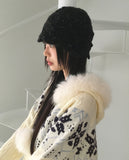 Roteng Bokashi Crochet Knit Beanie