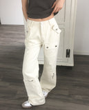 Moody cut pocket bootcut pants