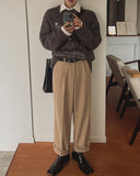 Hender semi wide slacks