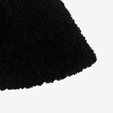 Chaki fleece bucket hat