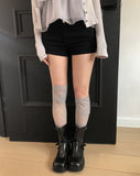 Erel High-Waisted Button Shorts