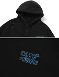 HATE RAIN Embroidered Hoodie