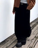 [Two-Way Bottom/Belt SET] Edge Banding Strap String Wide Training Long Pants