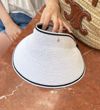 Hello Rattan Banding Sun Cap