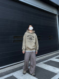 Suede Balloon Pants