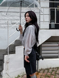 Summer Dot Rain Crop Hood Jumper