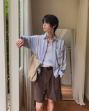 Pia Linen Half Pants