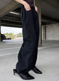 Denim-Hi Wide Pants