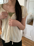 Calpi Lace Ribbed Sleeveless