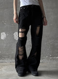 Mawa Damage Black Denim
