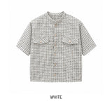 Nowell Check Tweed Short Sleeve Shirt