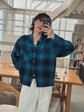 Flute Crop Check Shirt