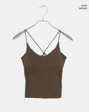 Ward Biz Slim Fit Crop Sleeveless
