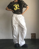 Seukae track two-way banding wide pants