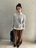 Rune River Cotton Striped Shirt