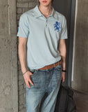 Horse Numbering PK Short Sleeve Collar T-Shirt