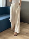 Hien Pin Tuck Span Wide Slacks