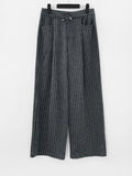 Wool 20%) Nerdy Stripe Pants