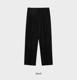 Mott Linen Two-Tuck Wide Pants