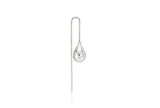 Champagne Moon Dew Drop Silver Darling Earrings