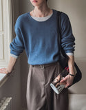 Rubins Layered Crop Knit