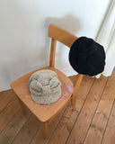 Jaei Ribbon Fluffy Hat