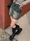 Pie Vintage Cargo Mini Skirt