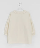 Melfi Waffle Shirring Collar Tee