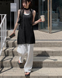 Baul Cotton Pintuck Wide Pants