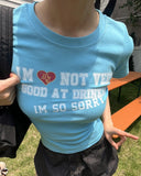 Hills Slim Lettering Print Short Sleeve T-Shirt