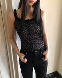 Hiyun Flower Frill Sleeveless