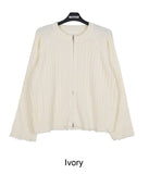 Divas Damage Knit Zip-up