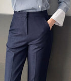 Kane Semi Bootcut Denim Slacks