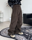 Elope pintuck corduroy pants