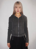 SLIM HOOD ZIP-UP